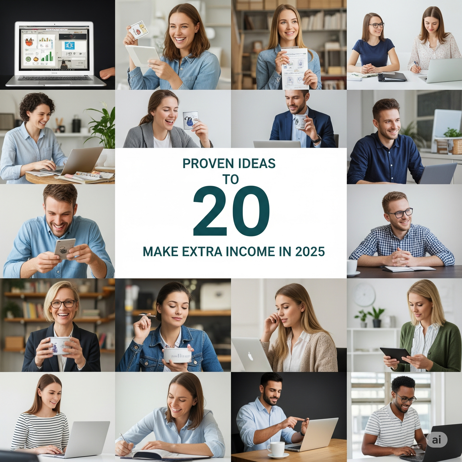 20 Ideias Comprovadas para Fazer Renda Extra em 2025