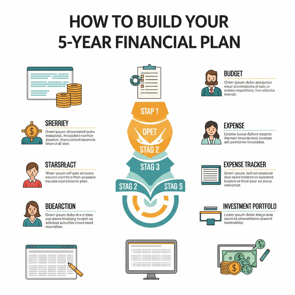 Como Montar Seu Plano Financeiro para 5 Anos