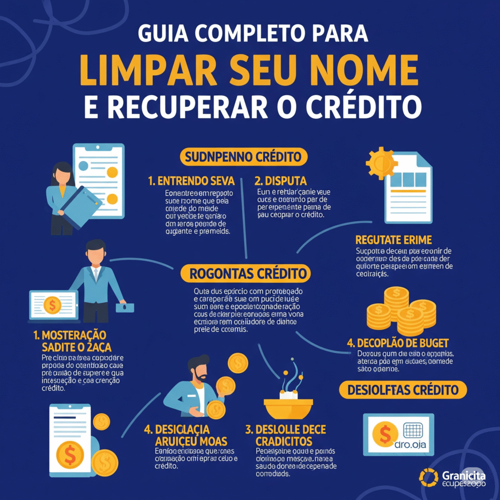 Guia Completo para Limpar Seu Nome e Recuperar o Crédito